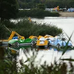 Premiumwohnwagen Grauer Kranich Am Kransburger 43