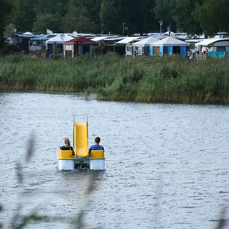 Premiumwohnwagen Grauer Kranich Am Kransburger 43 Campingplatz