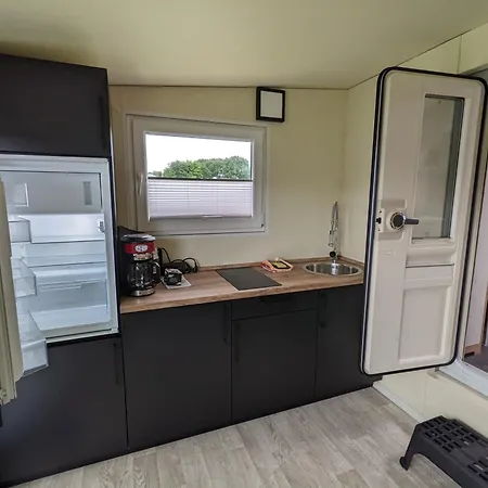 Campingplatz Premiumwohnwagen Grauer Kranich Am Kransburger 43