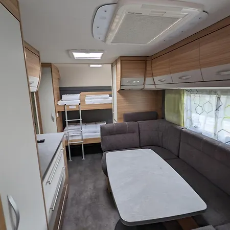 Premiumwohnwagen Grauer Kranich Am Kransburger 43 Parque de Campismo *