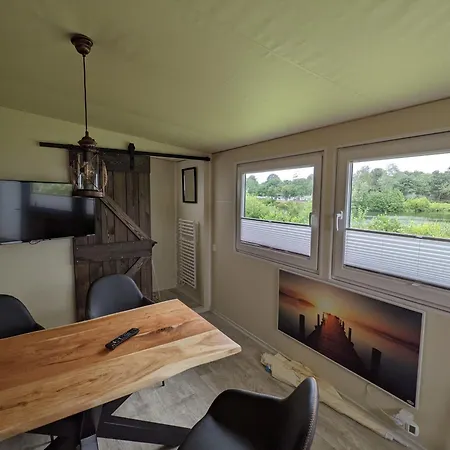 Premiumwohnwagen Grauer Kranich Am Kransburger 43 Campingplatz Kransburg