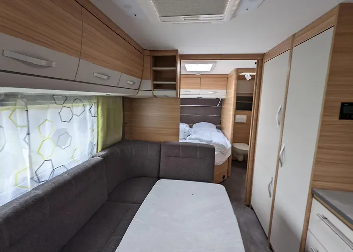 Premiumwohnwagen Grauer Kranich Am Kransburger 43 *