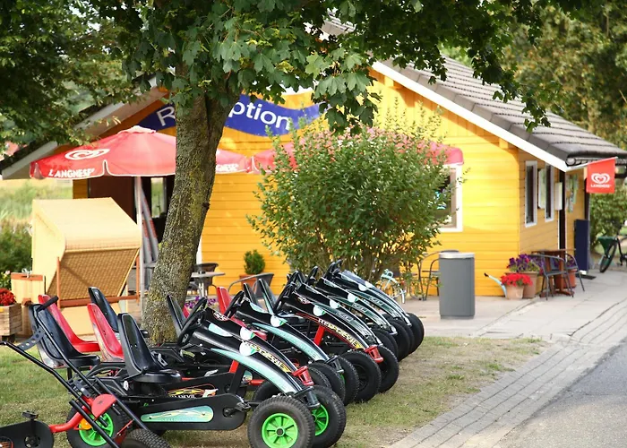 مكان تخييم Premiumwohnwagen Grauer Kranich Am Kransburger 43