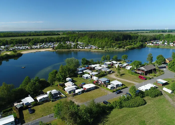 Premiumwohnwagen Grauer Kranich Am Kransburger 43